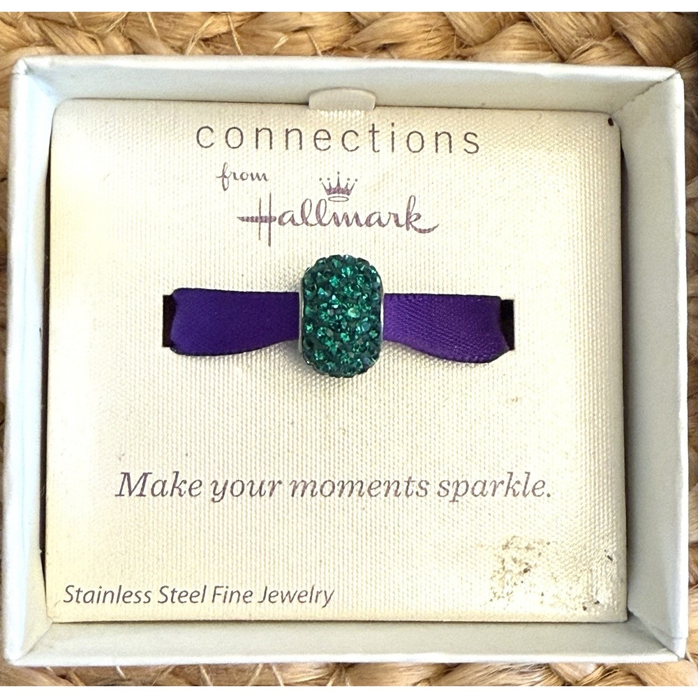 Hallmark Connections Crystal Make Your Moments Sparkle Charm